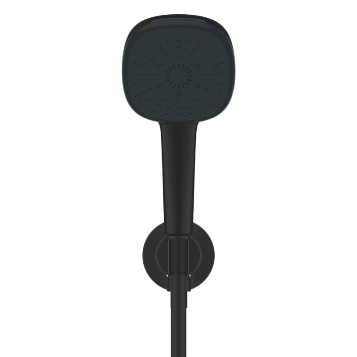 Душовий набір з настінним ручним душем Grohe Tempesta Cube 110 3 режими, чорний матовий (269102433)