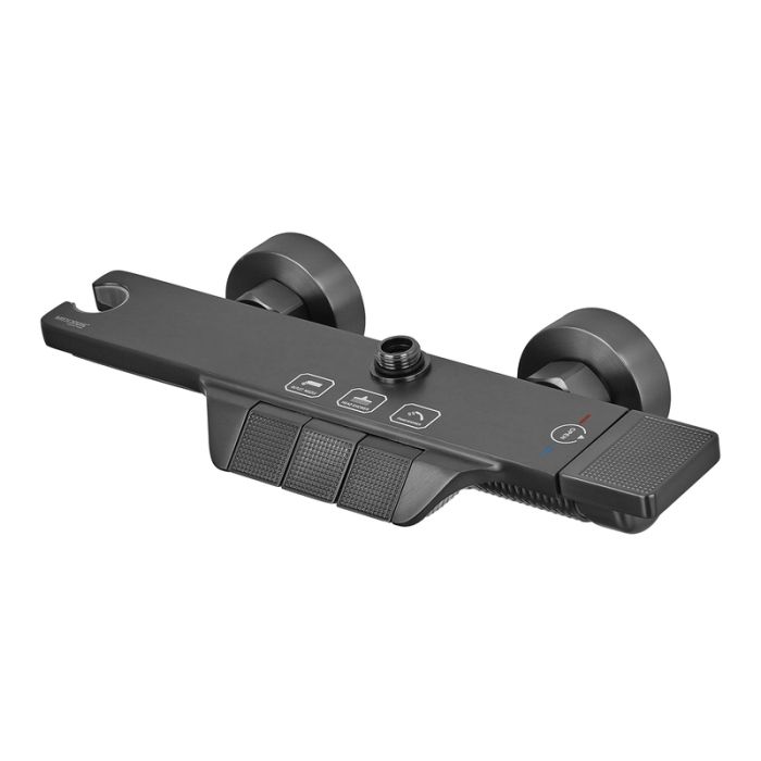 Душова колона зі змішувачем Mixxus Premium Terra 009-J Graphite (колір графіт) (MI8385)