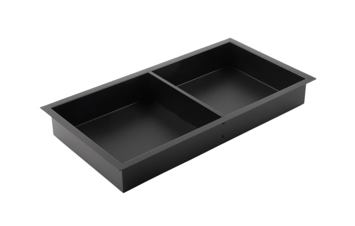 Полиця-ніша для ванної кімнати Mixxus Premium NICHE-0103 BLACK із нержавіючої сталі SUS304 (MI6682)