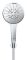 Душовий набір з тримачем, 3 режими струменю Grohe Rainshower SmartActive (26581000)
