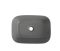 Раковина накладна Mixxus Premium DIVERSE-0116 GRAY 455x330x135mm (MP6651)