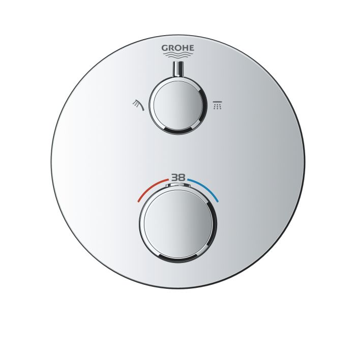 Термостат прихованого монтажу на 2 споживача Grohe Grohtherm Convent. Concealed (24076000)