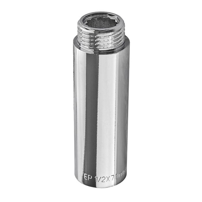 Подовжувач Europroduct EP.E070.Chr - 1/2"MF-70мм хром (EP6129)