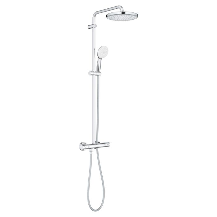 Душова система з термостатом для настінного монтажу Grohe Tempesta System 250 (26670001)