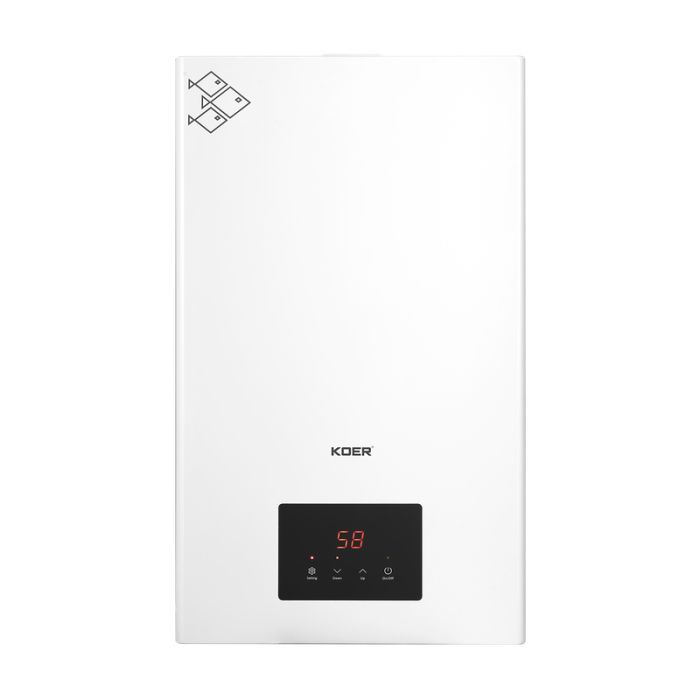 Котел електричний одноконтурний KOER KWH.E0110 WHITE 10 кВт колір білий (KR5560)