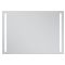 Дзеркало Mixxus Premium LINES MR18-100x70-Reverse з Led Touch, Anti-fog, димером, регулятором яскравості (MP6627)