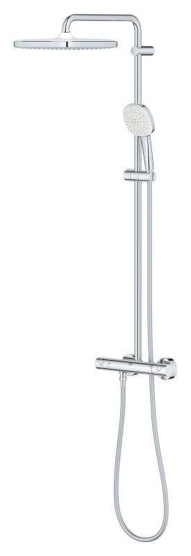 Душова система з термостатом для настінного монтажу Grohe Tempesta System 250 Cube (26689001)