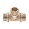 Трійник Koer KF.T06M.WN - 1/2'' MMM без нікелю (MX1528)