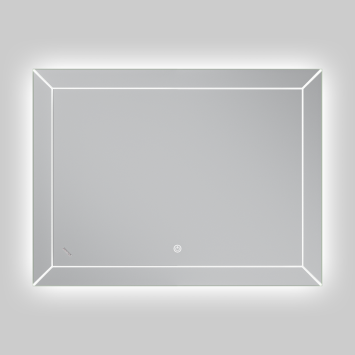 Дзеркало Mixxus Premium CUBIC MR14-80x60-Reverse з Led Touch, Anti-fog, димером, регулятором яскравості (MP6648)