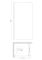 Душова перегородка Koer SR SP01-90x200-TR-01 Walk-In прозоре скло Easy Clean 8мм, хром (KR5392)