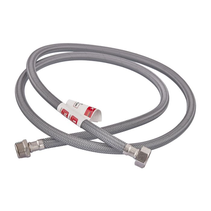 Гнучке підведення Zerix ZHN-02-FM1/2"-050 (нейлонове обплетення, гайки нерж) (ZX5148)