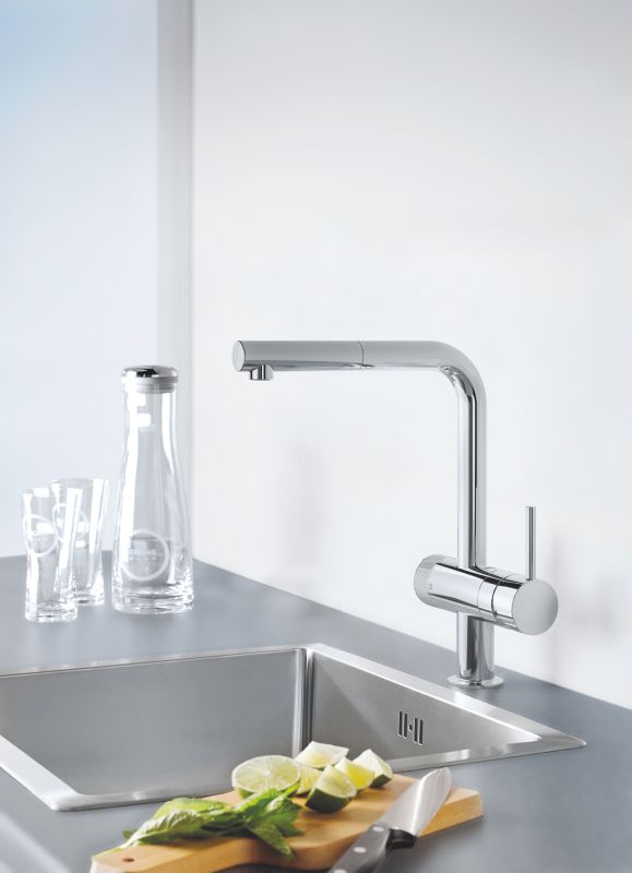 Комплект змішувача для кухні із фільтром Grohe Blue Pure (30382000)