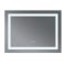 Дзеркало Mixxus WARM MR12-80x70-Reverse з Led Touch, Anti-fog, димером, регулятором яскравості (MI6936)