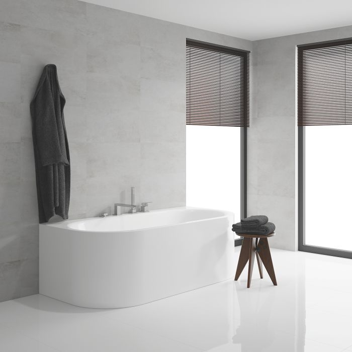 Змішувач на борт ванни на 4 отвори Grohe Eurocube (19897001)