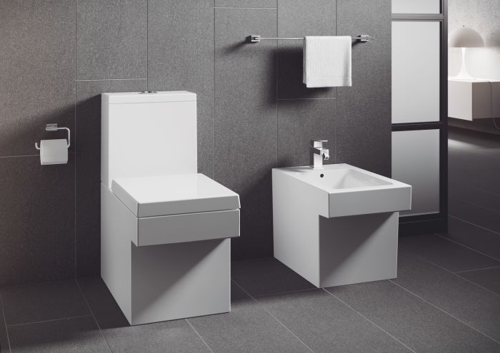 Тримач для туалетного паперу Grohe Essentials Cube New (40507001)