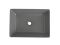 Раковина накладна Mixxus Premium QUADRO-0108 GRAY 550x390x145mm (MP6652)