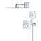 Прихована душова система з RSH SmartActive 310 Cube Grohe Grohtherm SmartControl (1039980000)
