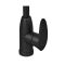 Змішувач для кухні Plamix Cezar-011-B SET Matte black (з підведенням) (PM0668)
