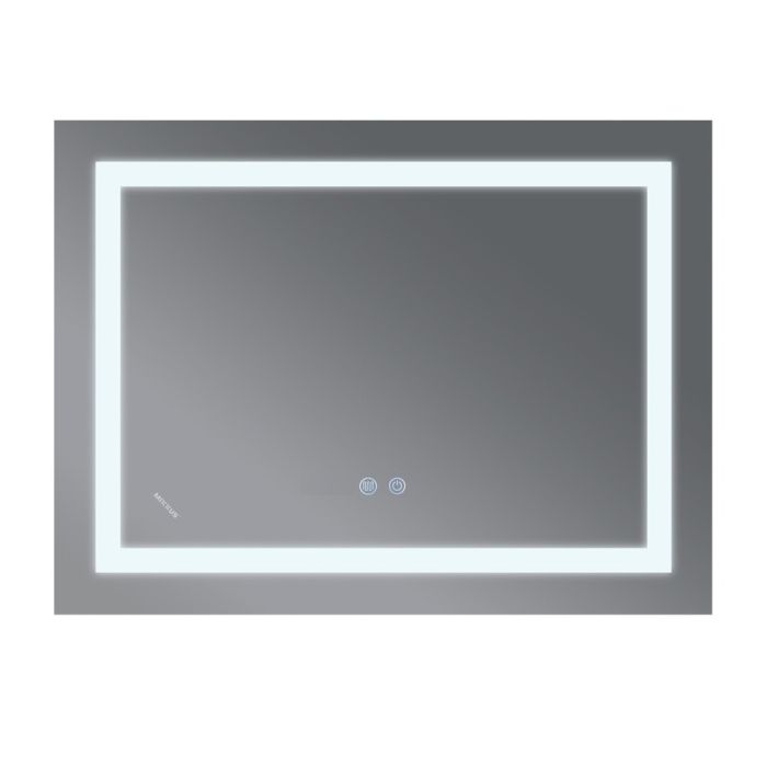 Дзеркало Mixxus WARM MR12-70x50-Reverse з Led Touch, Anti-fog, димером, регулятором яскравості (MI6670)