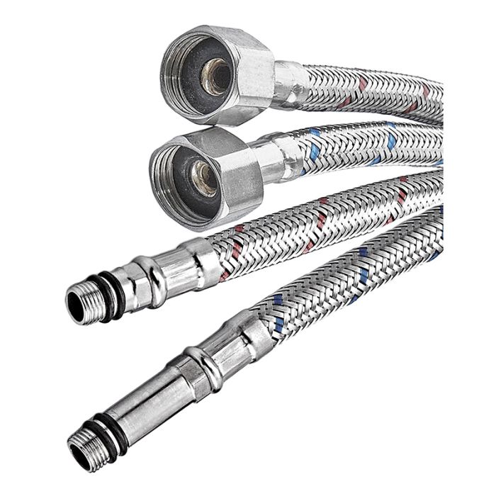 Гнучке підведення Champion FH-01-F1/2"xM10-50 нержавійка (пара) (AC0668)