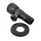 Кран для підключення сантехприладів Mixxus VAL-06-1/2x1/2 Black з нерж.ст.SUS304(чорн.) (MI6058)