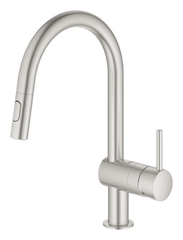 Змішувач для кухні з висувним виливом Grohe Minta (32321DC2)
