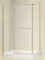 Душова кабіна без піддону Koer SR SC01-120x80x200-TR-01 прозоре скло Easy Clean 8мм, хром (KR5353)