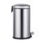 Відро для сміття з плавним закриттям овальне Mixxus Premium Topper-TC0205 SS Color 5л колір нержавійка (MI7059)