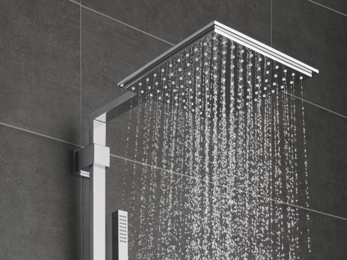 Душова система з термостатом для душа Grohe Euphoria Cube System (26087000)