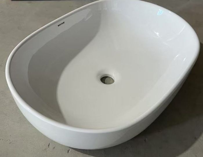Раковина накладна MIXXUS PREMIUM ELLIPSE-0105 600х400х150mm (MP6563)