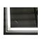 Дзеркало Zerix Alive MR06-80x60-REVERSE з LED Touch, Anti-fog, димером, регулятором яскравості (ZX6062)