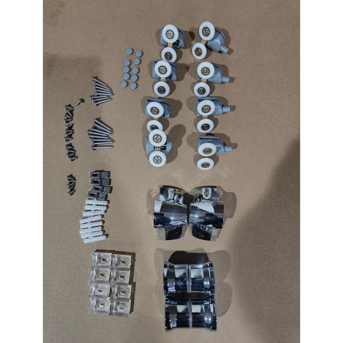 Душова кабіна без піддону MIXXUS CUBIC SC01-90x90x185-TR CHROME прозоре скло 4мм NEW (MI8366)