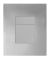 Панель змиву Koer KT-0607-01 157x198x10mm пластикова, кнопка квадратна (колір хром) (KR5344)