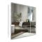 Дзеркальна шафка Mixxus Premium Olivary CM01-70x70x13 з LED Touch, димером, регулятором яскравості (MI8295)