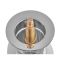 Донний клапан для раковини Koer PW-12-01 1 1/4''  без переливу автоматичний СLICK-СLACK (Колір хром) (KR5798)