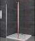 Душова перегородка Koer SR SP03-30x200-TR-01 Walk-In (рух.част) прозоре скло Easy Clean 8мм, хром (KR5399)