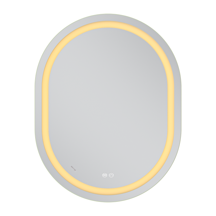 Дзеркало Mixxus Premium ELLIPSE MV05-90x70-Reverse з Led Touch, Anti-fog, димером (3-6,5kK) (MP6644)