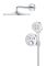 Прихована душова система з Rainshower Mono 310 Grohe Grohtherm SmartControl (34866000)