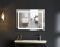 Дзеркало Mixxus WARM MR12-80x70-Reverse з Led Touch, Anti-fog, димером, регулятором яскравості (MI6936)
