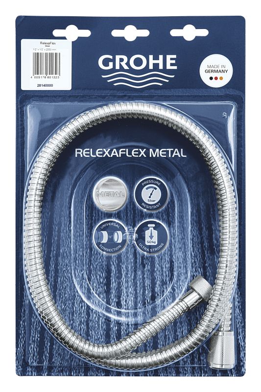 Душовий шланг 2000 Grohe Relexaflex Metal (28140000)