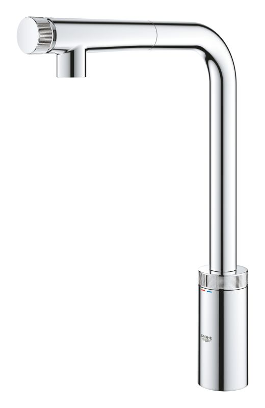Змішувач для кухні з висувним виливом Grohe Eurosmart New (31613000)