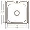 Кухонна мийка накладна Zerix Z5050-06-160E (Satin) (ZX1609)