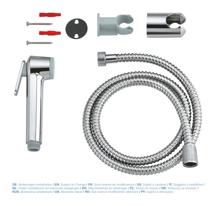 Гігієнічний душовий набір Grohe Tempesta-F Trigger Spray (26354000)