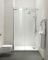 Двері в нішу Koer SR SD01-120x200-TR-01 прозоре скло Easy Clean 8мм, хром (KR5376)