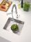 Змішувач для кухні з гнучким виливом Grohe Eurocube (31395DC0)