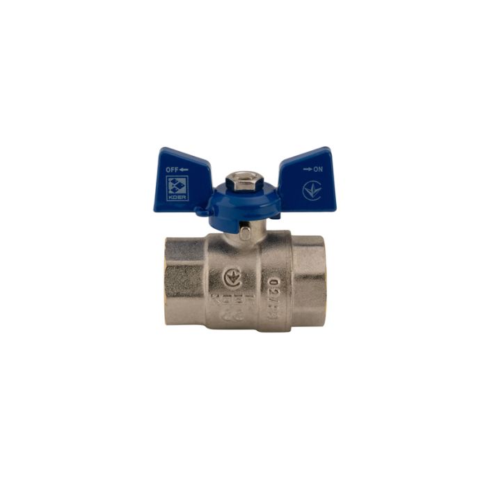 Кран кульовий Koer 3/4" ГГМ (KR.217.B) синій (KR2720)