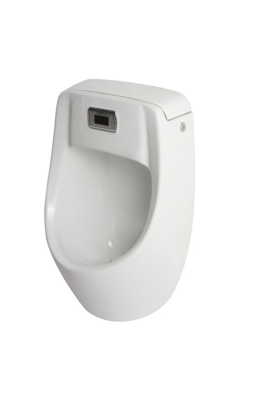 Пісуар підвісний Mixxus Premium BEVEL-1002 330x245x545mm з ІЧ-датчиком автоматичного змиву (MP6662)