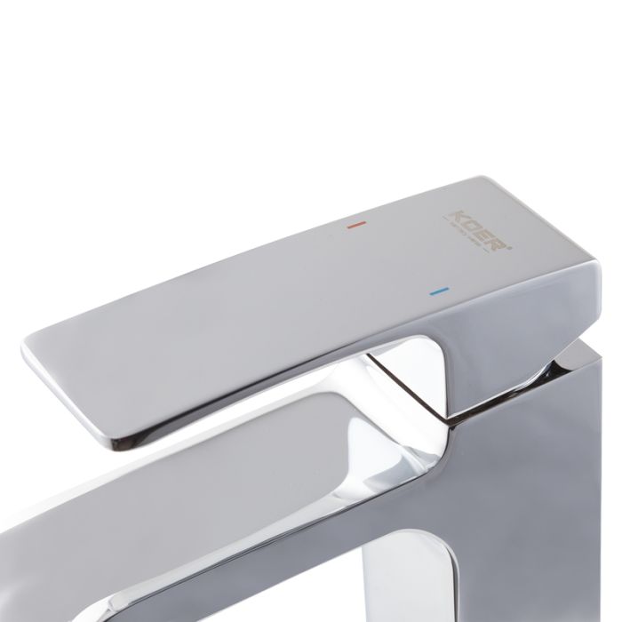 Змішувач для умивальника KOER KB-10037-01 (Колір хром) (KR5998)