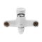 Змішувач для кухні настінний Plamix Cezar-005 White (PM0734)