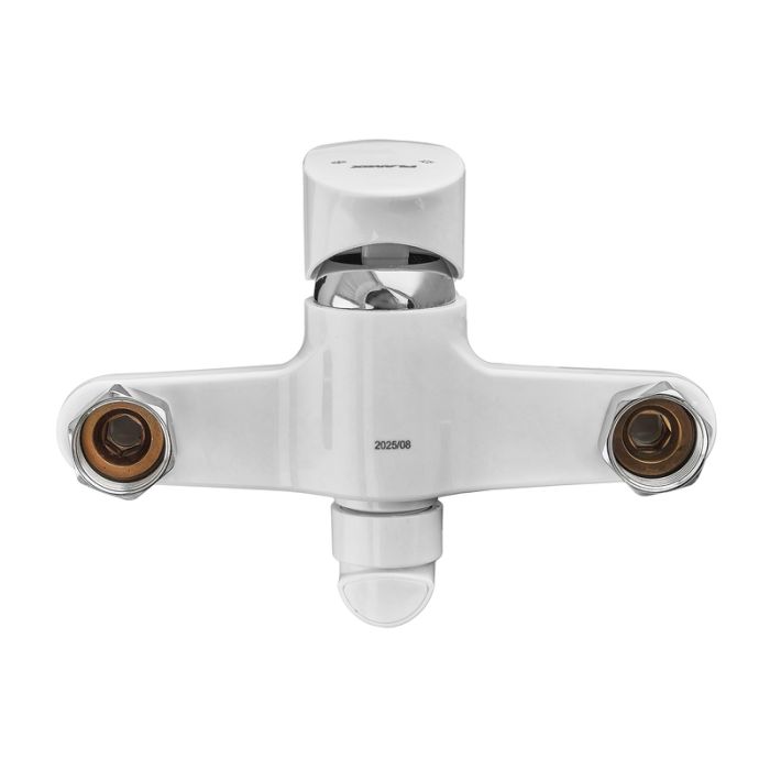 Змішувач для кухні настінний Plamix Cezar-005 White (PM0734)